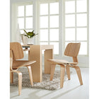 Modway Fathom Dining Chairs - Natural - 2 Pack-Plywood with oak effect veneer