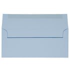 JAM Paper #10 Business Envelopes, 4 1/8 x 9.5, Baby Blue, 100 Pack (2155778g)-Size: #10 (4-1/8" x 9-1/2")