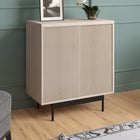 Hudson&Canal Whitman 28"W Accent Cabinet - Alder White-Crafted of sturdy MDF materials in an alder white finish