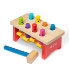 Melissa & Doug, Banc à marteler de luxe - Jouet en bois avec maillet-Un excellent cadeau pour les tout-petits et les enfants d'âge préscolaire âgés de 2 à 4 ans, pour un jeu pratique et sans écran