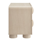Modway Sonnet 2-Drawer Nightstand - Ash-Non-Marking Foot Glides