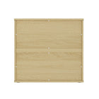 Manhattan Comfort Molly 26" Modern Nightstand 2-Piece Set - Natural Oak-Home Assembly Required. All Hardware Included