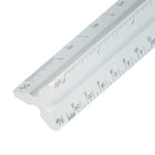 STAEDTLER Scale - Triangular - Ruled - 12"-Three sides with six different scales feature die-engraved graduations