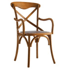 Modway Gear Dining Armchair - Walnut - 2 Pack-6
