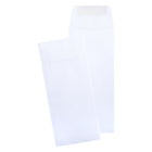 Enveloppes autocollantes SupremeX en papier vélin à ouverture sur le bout, no 10, 24 lb, blanc, rabat de 2 po, 500/bte-24lb.