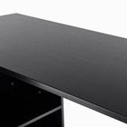 HOMCOM - Bureau en l avec tiroirs - 46 po L x 32,75 po l x 30 po H - noir-Assemblage requis