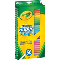 Crayola SuperTips Colouring Markers - 50 Pack-Fill colors to add precision and details to your drawings