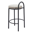 Zuo Sisal Counter Stool - Beige Tweed - Set of 2-7