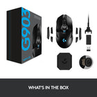 Logitech G903 Lightspeed Wireless Gaming Mouse with HERO 25K sensor - Black-8