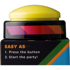30 Second Dance Party DPYB2112021AMZ Dance Party Button: Volume 1 - 2 Pack-Engaging Visuals: Equipped with BloGlo technology, the button glows in sync with the music, enhancing the overall experience.