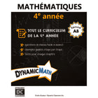 Dynamic Math Alberta French - Grade 4-Math book contains clear and concise instructions, straightforward examples, and practice questions with answer key