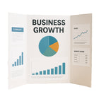 Royal Brites Tri-Fold Foam Board - 28" H x 40" W - White-Self standing