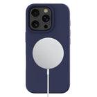 Blu Element - Coque MagSafe en silicone pour iPhone 16 Pro Max - Marine-Anti-poussière / Anti-empreintes digitales