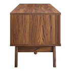 Modway Soma 60" TV Stand - Walnut-Cable Management Holes