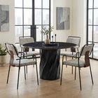 Zuo Couva Dining Chair - Grey Tweed - Set of 2-Chair Weight Capacity: Supports up to 350 lb