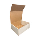 Abbey Literature Mailers - 12-1/8" x 9-1/4" x 5" - White - 50 Pack-Dimensions: 12-1/8" W x 9-1/4" L x 5" H