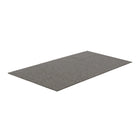 Edgewood Tundra Heavy Traffic Exterior Scraper Mat - 6' 10" W x 9' L - Charcoal with Black Edging-Complete with beveled Black Ultraflex edging on all sides