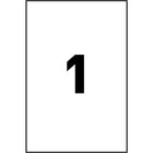Avery White Print or Write Removable Rectangular Multiuse Labels, 4" x 6", 15 Pack, (2317)-Removable