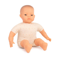 Miniland - Poupées en tissu doux - 15-3/4" - Asiatiques-Poupée souple