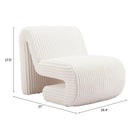 Zuo Opam Accent Chair - White-6