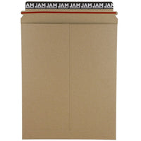 JAM Paper - Enveloppes pour photos en papier kraft recyclé avec fermeture autocollante, 9 3/4 x 12 1/4 po, brun-Brun