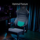 Chaise de jeu en tissu ASUS ROG Aethon – SL201C-Finition Premium
Structure 100 % acier, base à 5 branches en acier, vérin à gaz de classe 4, coussins en mousse haute densité moulée à froid recouverts de cuir synthétique EPU.