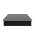 Nexera Valere Platform Bed - Queen Size - Black-Clean and Modern Style: Elevate your bedroom with the sleek and clean lines of our platform bed, designed to complement any room decor effortlessly