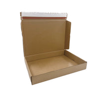 Reliabag - Boîtes d'expédition en papier kraft ondulé auto-adhésives - 14" x 10" x 2" - Paquet de 40-Léger, écologique, durable et robuste