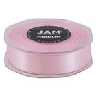 JAM Paper Double Faced Satin Ribbon - 7/8" W x 25 yd. - Baby Pink-Our decorative ribbon is made from the highest quality double-faced satin, which features a smooth finish!