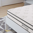 Modway Jenna 6" Innerspring and Foam Full Mattress-4.5" Individually Wrapped Coils