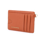 Champs Iconic Access Cardholder - Tan-RFID protective Lining
