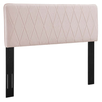 Modway Leila King/California King Headboard - Pink-Diamond Pattern King/California King Headboard