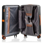 Champs - Vintage II 24 po Valise - Gris Foncé-Serrure TSA sur la valise 28 po , 24 po et 20 po