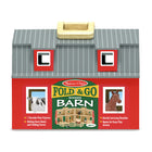 Melissa & Doug Fold & Go Barn -Features a handle for easy transport