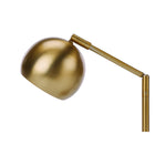 Monarch Specialties 19" H Contemporary Table Lamp - Gold Metal / Gold Shade-Minor assembly is required with illustrated instructions included. confidently designed with durable materials, this lamp is backed with 2-year limited warranty against manufacturer's defects for your satisfaction
