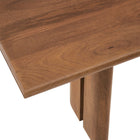 Modway Amistad 72" Wood Bench - Walnut-8