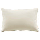 Modway Enhance 24" Lumbar Performance Velvet Throw Pillow - Ivory-Lumbar Accent Throw Pillow