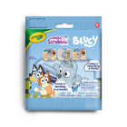 Crayola Bluey Scribble Scrubbie Pets-Colour, wash & play: colour & customize your pets, then wash them and start again