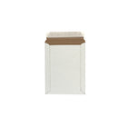 Enviro-Logix - Enveloppe d'expédition en carton - Fermeture autoadhésive (Peler et coller) - 7" x 9" - Paquet de 100-Carton recyclé blanc, 28 pt