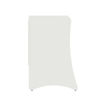 Manhattan Comfort - commode mid-century modern Coney et 2 tables de chevet - blanc - ensemble de 3-22,44 po L x 27,55 po l x 34,25 po H