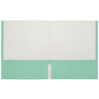 Staples Twin Pocket Portfolio - Letter Size - Mint-Holds up to 100 sheets of Letter Size paper (50 per pocket)