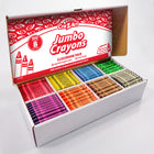 Cra-Z-Art Jumbo Crayon Classroom Pack - 8 Colour - 400 Pack-Smooth and bright colors