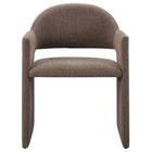 Modway Talia Upholstered Fabric Dining Armchair - Mocha-8