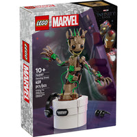 LEGO Super Hero Dancing Groot - 459 Pieces-This buildable Groot toy is jointed for animated action