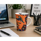 Oscardo Hummingbird by John Rombough Porcelain Mug - 295ml-Stackable Mug Feature - Optimized for easy storage and space saving organization