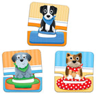 University Games The Learning Journey My First: Puppy Match - Puppy Matching Puzzle For Toddlers - Early Learning Animal Puzzle - Interactive First Puzzle For Toddlers-Boost confidence & self-esteem
