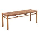 Zuo Iska Bench - Natural-Seats up to 2