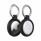 Otterbox Sleek Tracker Case for AirTag - Black-Attaches with a durable carabiner