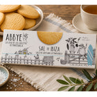 Abbye Artisan All Butter Ibiza Sea Salt Biscuits - 140 g - 2 Pack-Enhanced with Ibiza sea salt for a balanced sweet and savoury taste