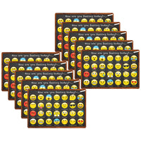 Ashley Productions Smart Poly Computer Mouse Pad - How are You Feeling - 10 Pack-Start your day on the right note with these stylish and functional accessories that feature inspiring quotes and positive sayings.
